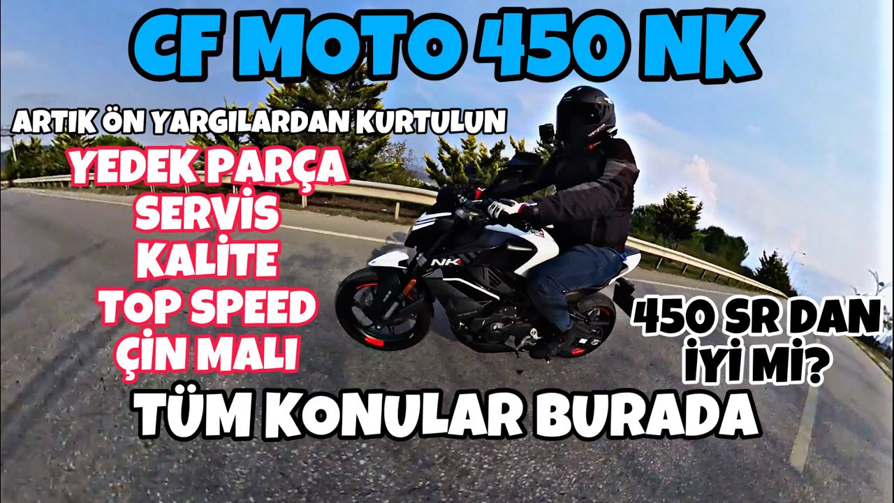 Cf Moto 450 NK / 450 SR Dan İyi Mi ? İnceleme Gazlama Yargı Dağıtma Hepsi Var