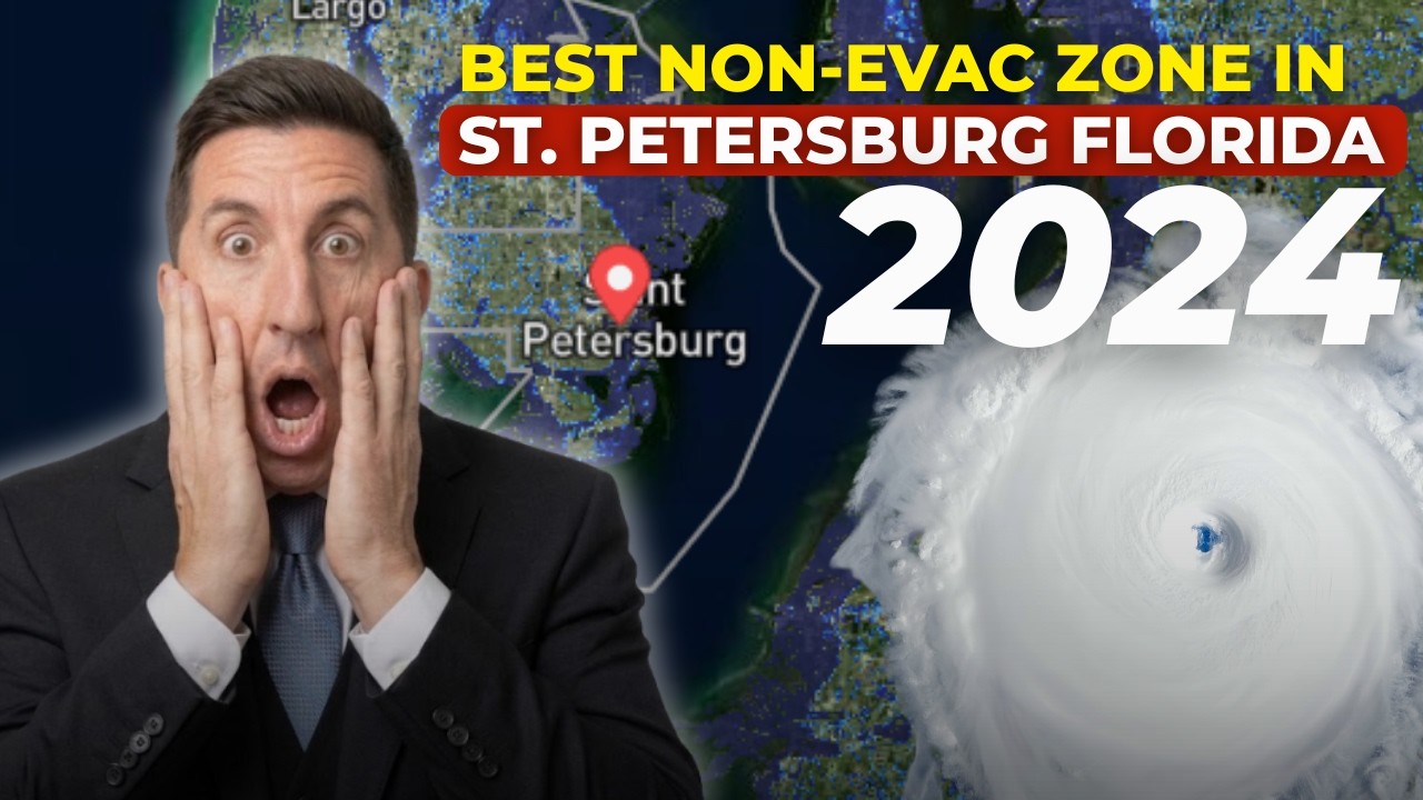 Best non evac neighborhoods in St. Petersburg Florida 2024 (Post Hurricane Season)