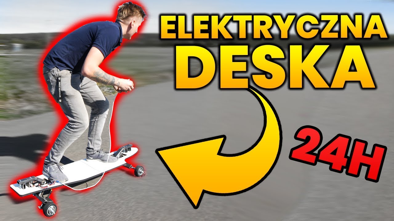 ROBIMY ELEKTRYCZNĄ DESKĘ w 24H! *wybuchła*