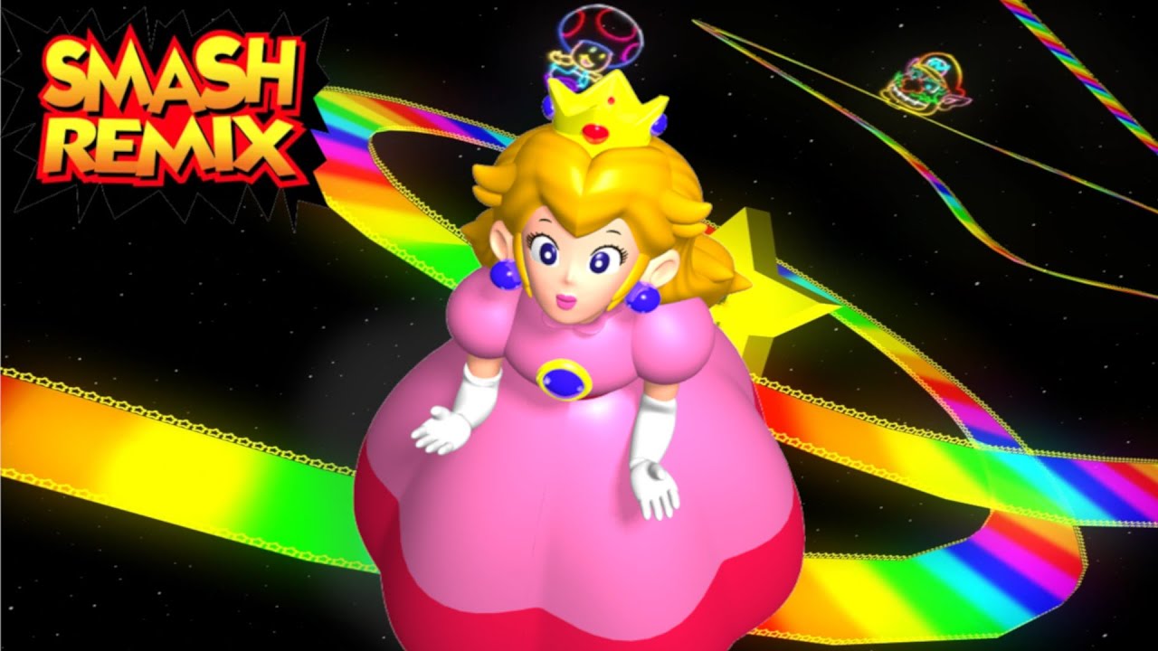 Smash Remix: Peach 1P Mode Playthrough