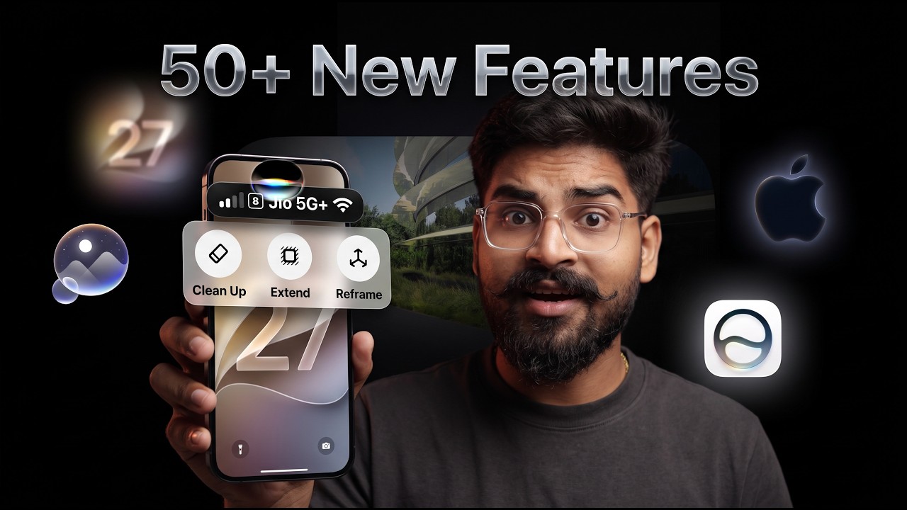 iOS 27 New Features ✅ iOS 27 Tips and Tricks & Hidden Features in Hindi 🔥 iOS 27 Public Beta Review