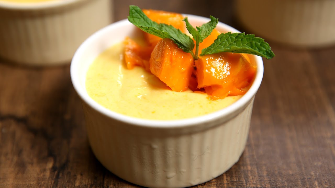 Mango Mousse | Homemade Dessert Recipe | The Bombay Chef - Varun Inamdar