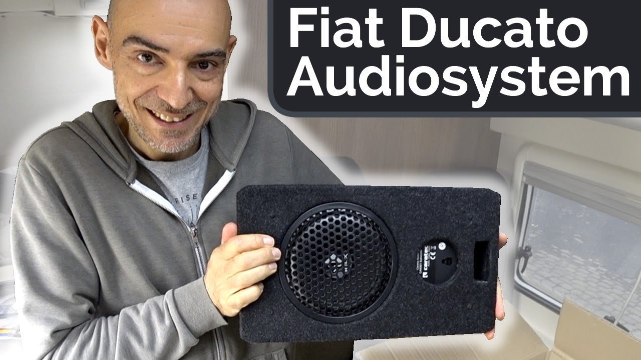 Audio-Soundsystem für Vans: Das Caratec Subwoofer & Audio Soundsystem im Fiat Ducato einbauen