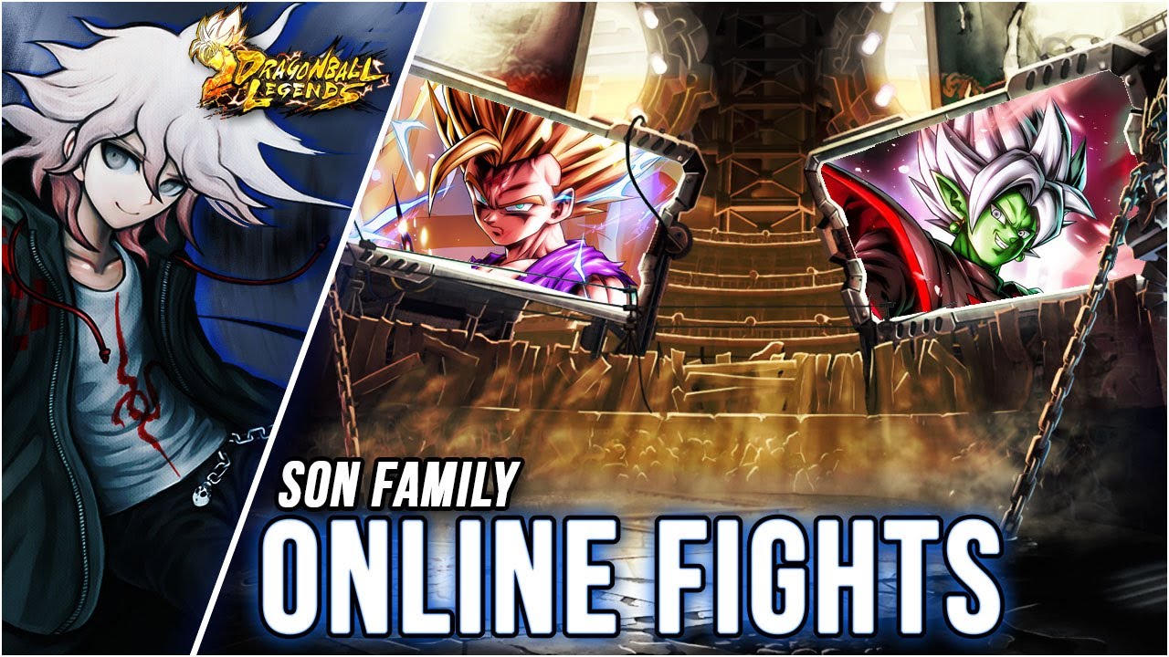 (Dragonball Legends) Son Family vs Powerful Opponents