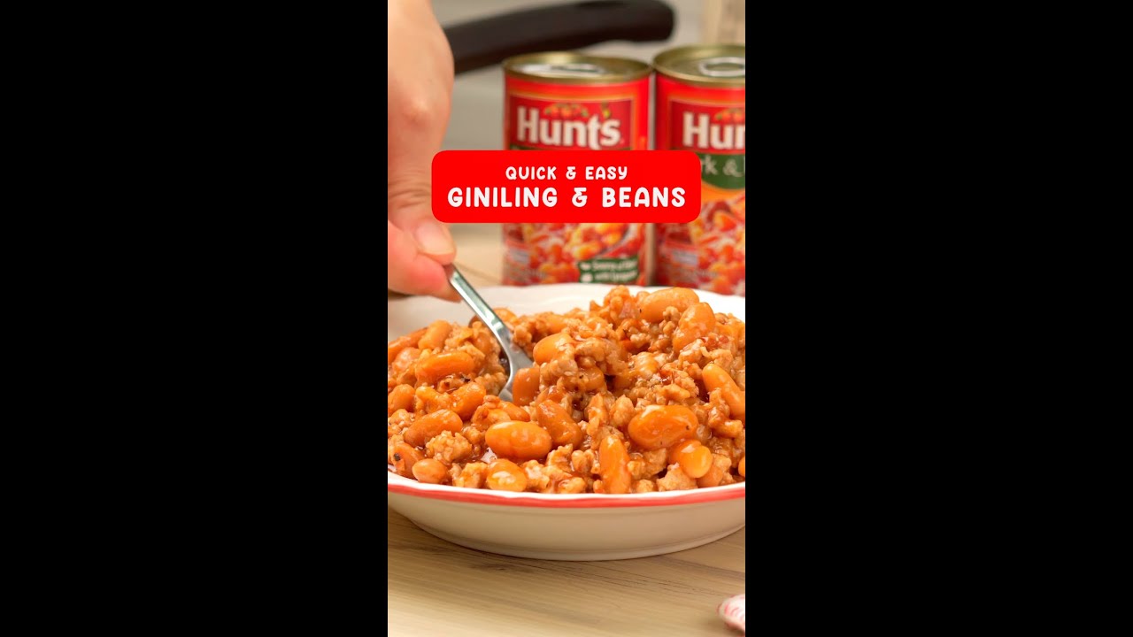 Hunt's Giniling and Beans