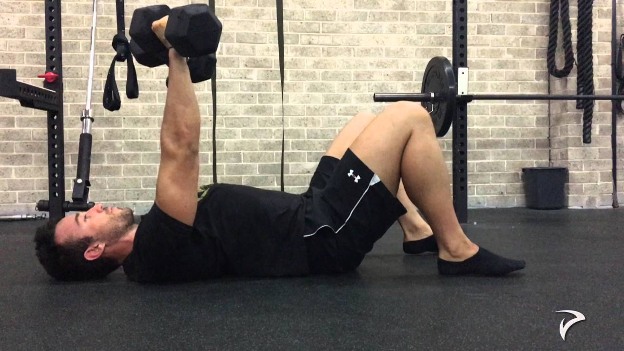 DUMBBELL FLOOR PRESS