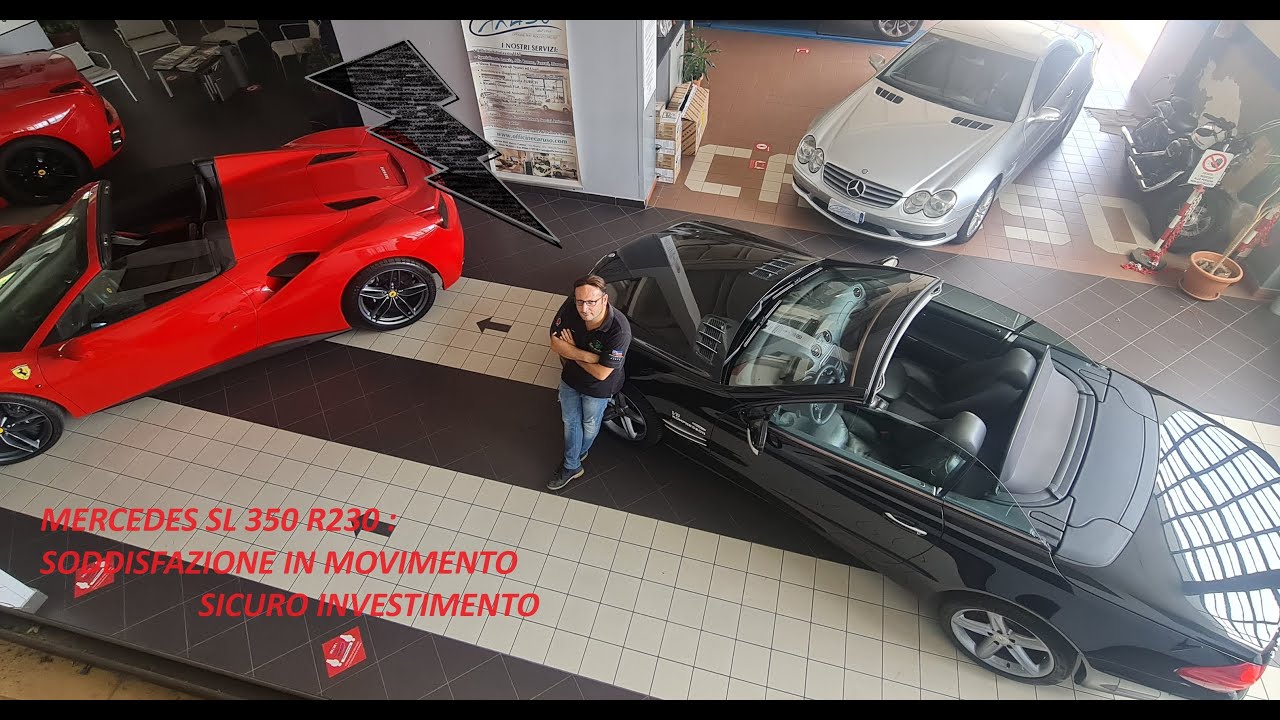 MERCEDES SL 350 R230 : SODDISFAZIONE IN MOVIMENTO SICURO INVESTIMENTO ! By Officinecaruso
