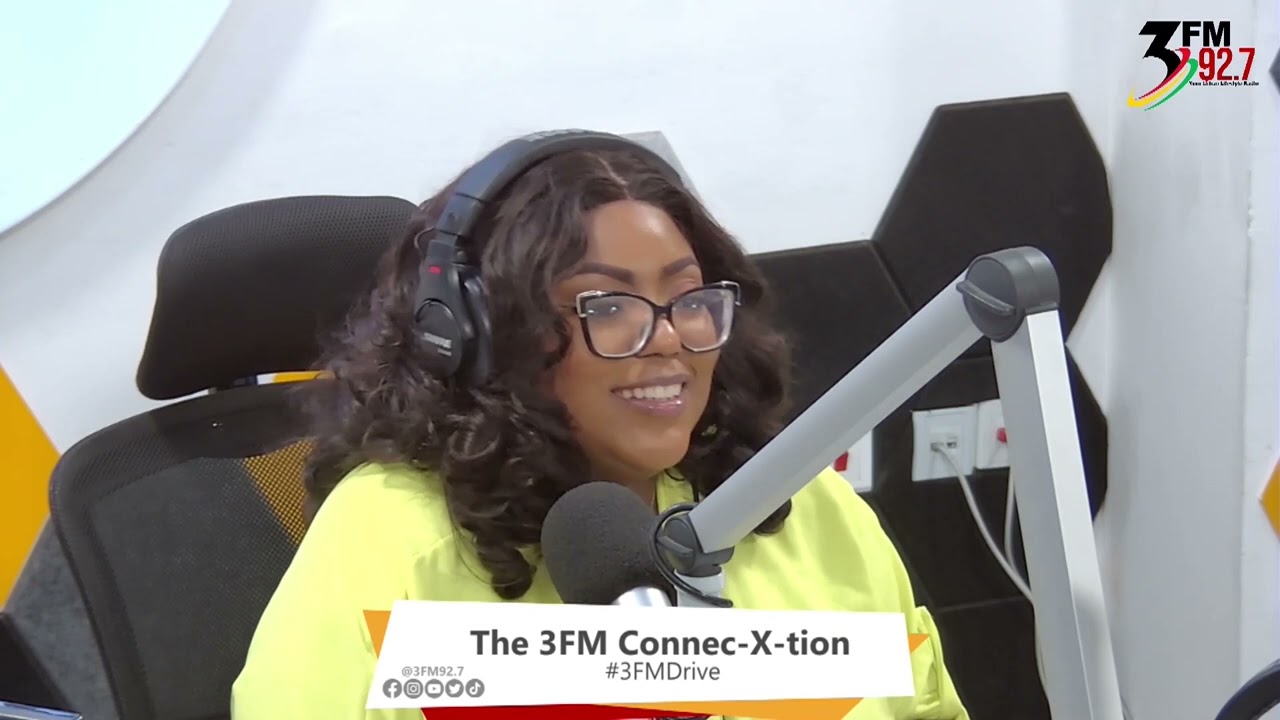 Men will stain your white💔😭! Paa Kwesi denies having a fling with Ama on the 3FM Connec-X-tion