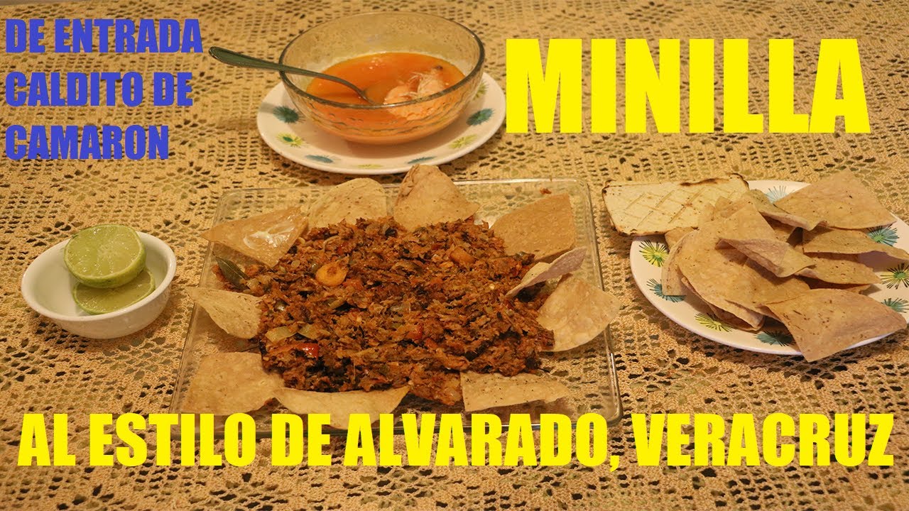 Exquisitas Minilla Al Estilo De Alvarado, Veracruz,  Bienvenidos A Cocinando con Elí,