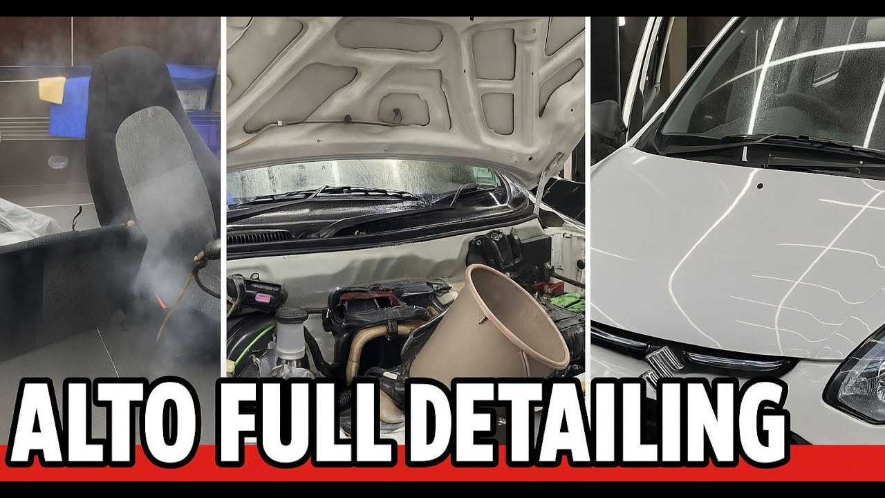 Alto Full Car Detailing Transformation | Complete Interior Removal & Deep Cleaning | Shinex Car Spa