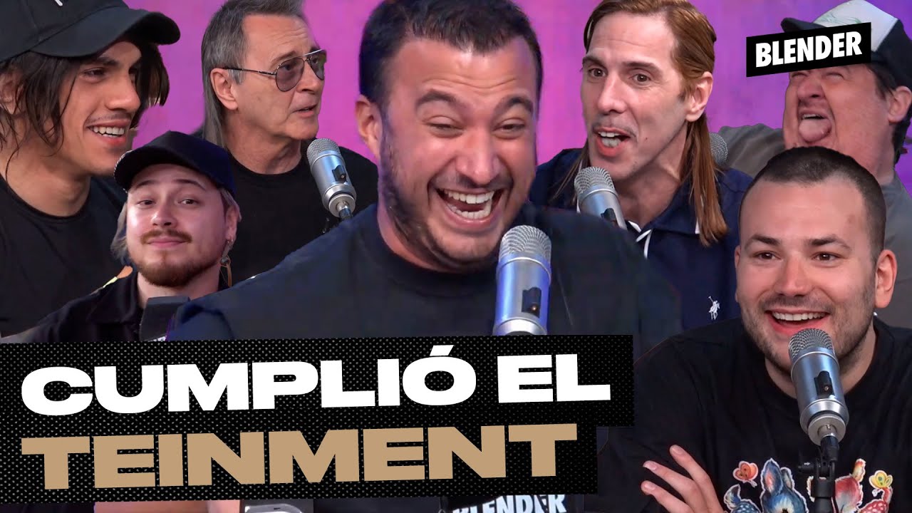 EL CUMPLE DE RUFFO con TANO MARCIELLO, GABINO, FACHA ESPI&nbsp;y&nbsp;GIGOL&Oacute; | HAY ALGO AH&Iacute; | BLENDER