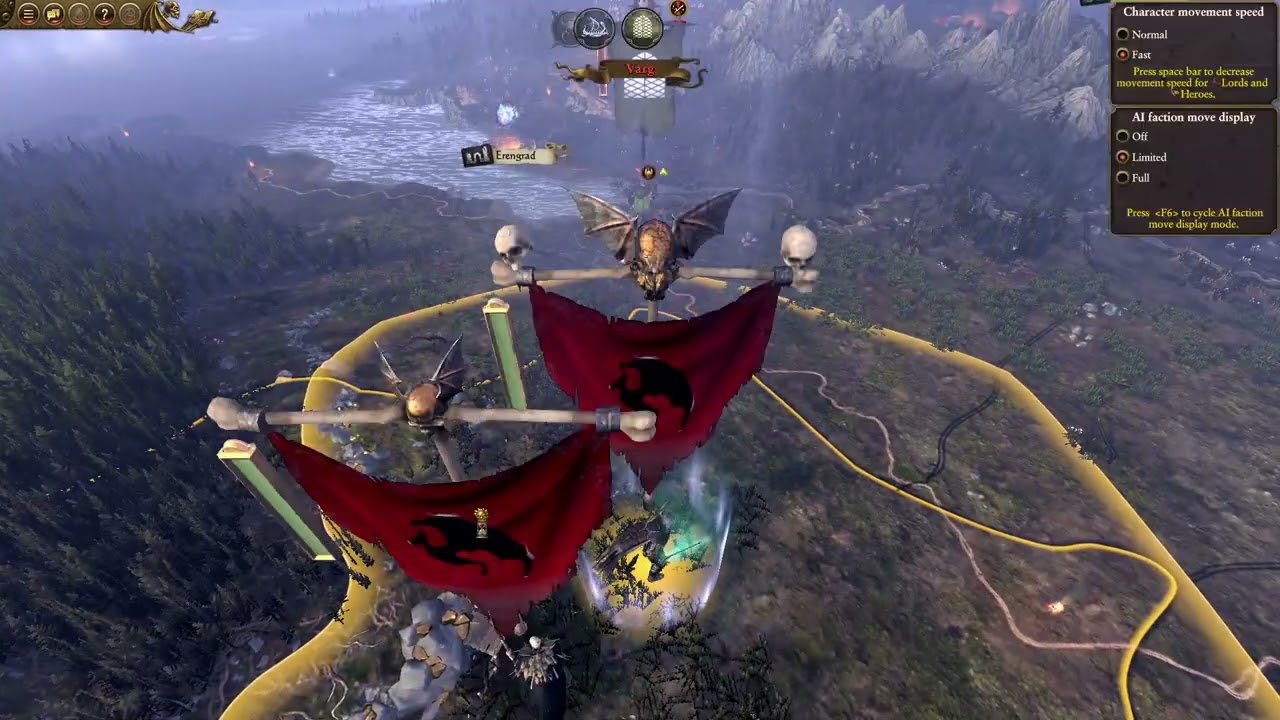 Total War: Warhammer 1 - Mannfred von Carstein (short campaign complete)