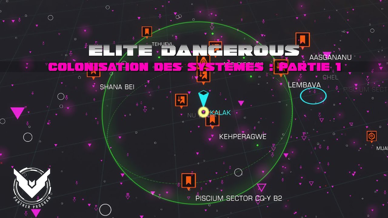 Elite Dangerous : Colonisation (Partie 1), bien réclamer un système