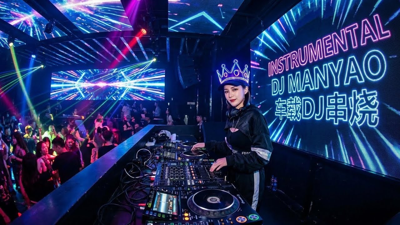 DJ Manyao Instrumental 2026. 中文电音 Nonstop Party Mix. Bass Boosted Night Drive EDM.