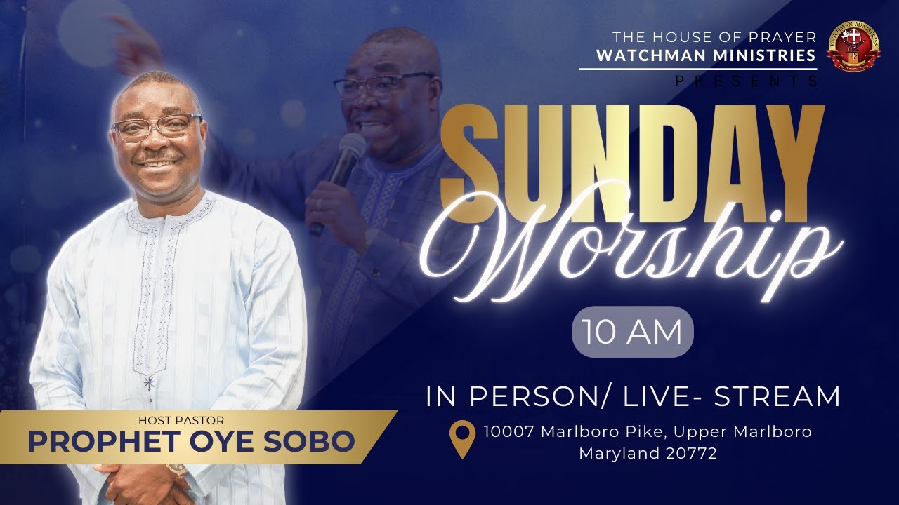 "God Who Performs Wonders" | The House Of Prayer Watchman Ministries |  Sunday Service 1/11/2026