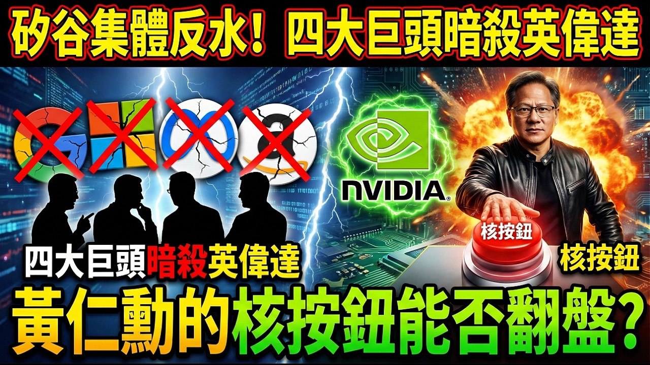 矽谷反叛戰：巨頭集體反水，黃仁勳的核按鈕能否力挽狂瀾？