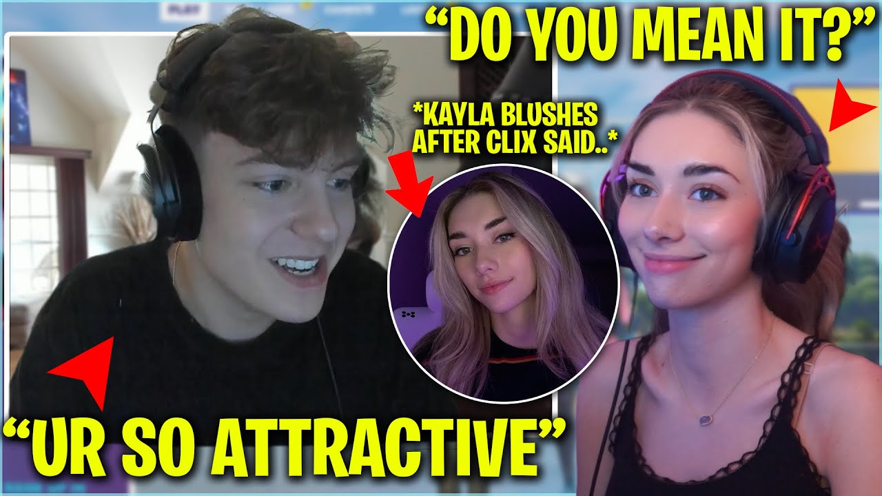 Sommerset Blushes After CLIX Admitted She Was Very Attractive and Asks to Play Valaront Together