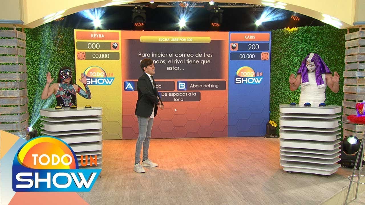 ¡Keyra y Karis La Momia Jr. se suben al ring del conocimiento en El Sabelotodo! | Todo Un Show