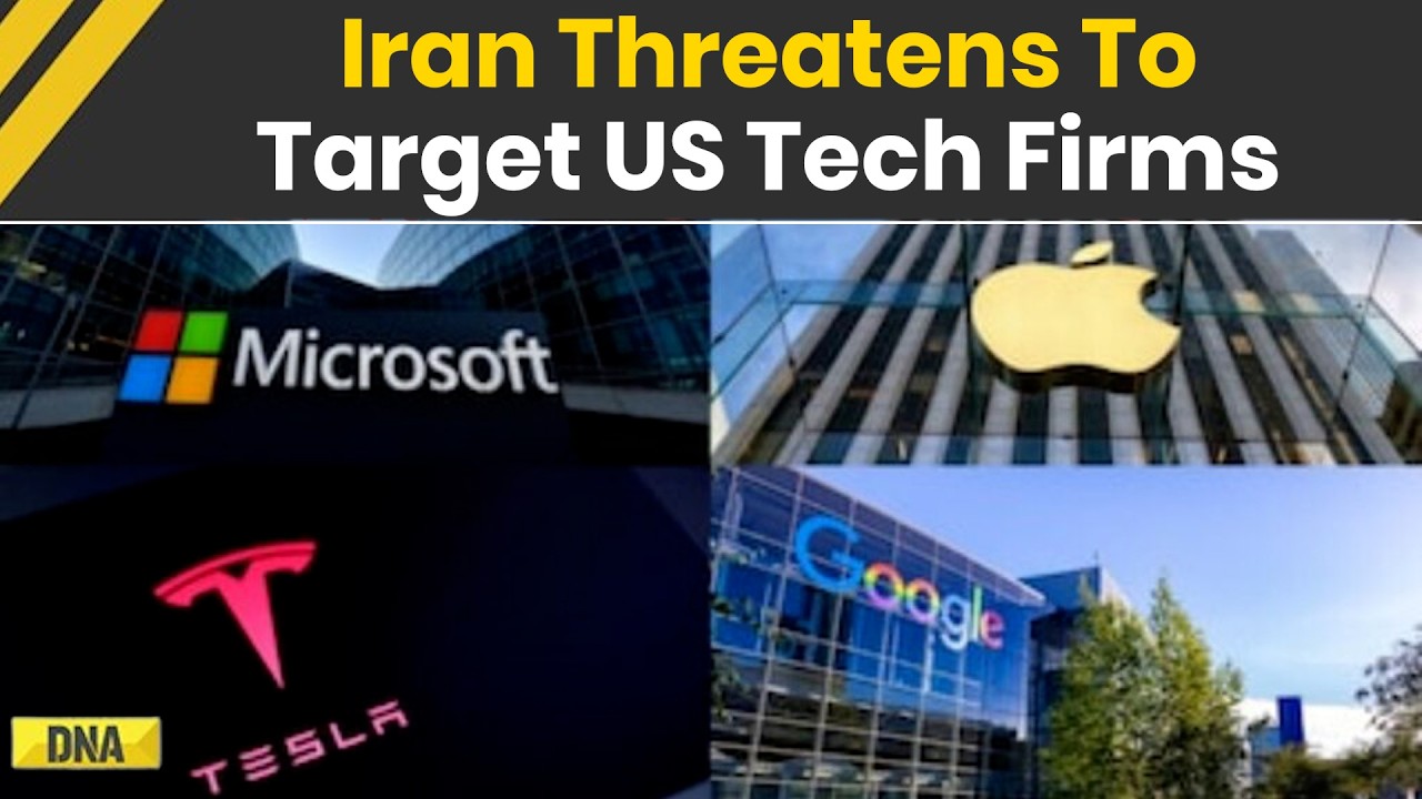 US Iran War: Iran Threatens To Target Microsoft, Google, Apple & Others In Middle East From April 1