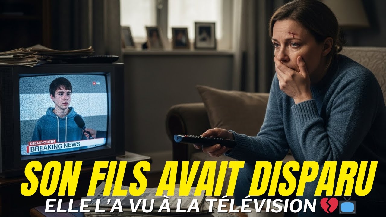 SON FILS AVAIT DISPARU… CINQ ANS APRÈS, ELLE L’A VU À LA TÉLÉVISION 💔📺