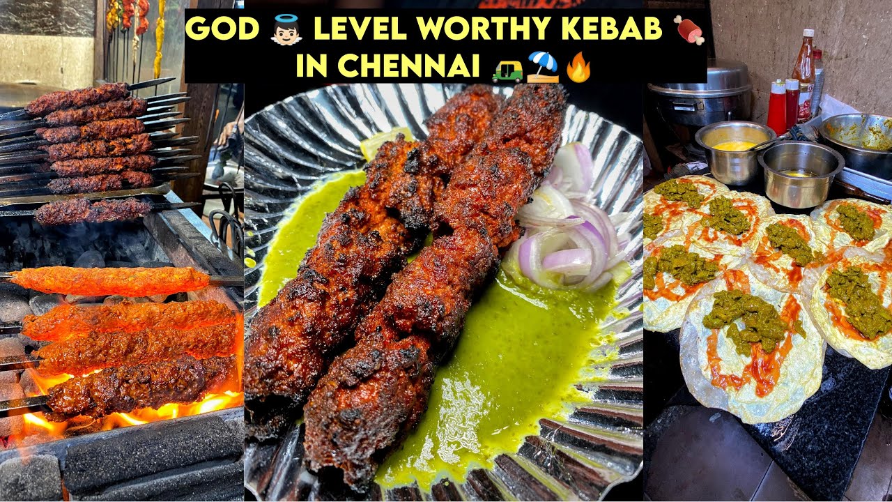 GOD 👼🏻 level Worthy 🔥 Kebab 🍖 in Chennai 🛺⛱️| Food Review Tamil | Peppa Foodie