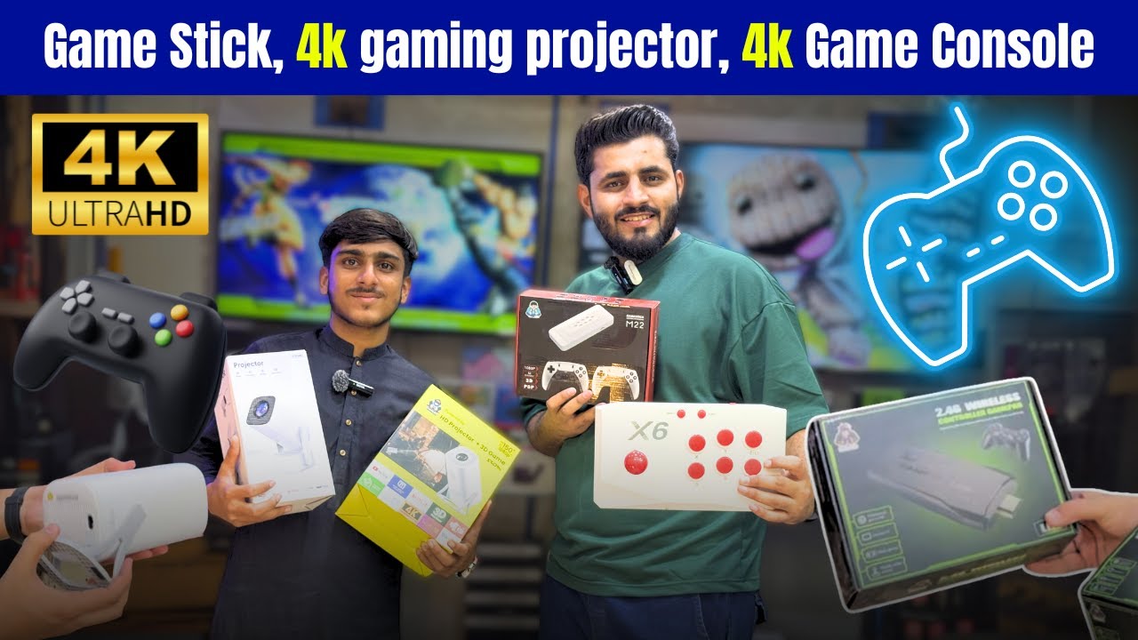 Game Stick Lite 4K Review - Cheap Game ConsoleShop in Karachi - Retro Game Console Under 5000.