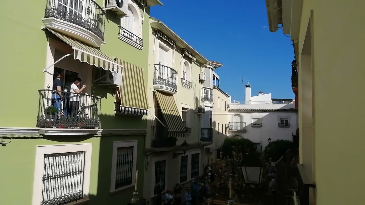 salida extraordinaria cofradia de la columna cabra Córdoba suena Jesús despojado de Jaén