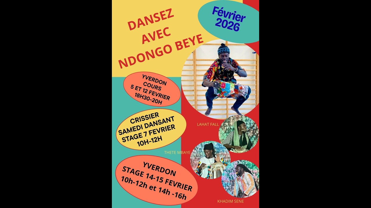 Mandingue par Dramane au samedi dansant le 7 février 2026