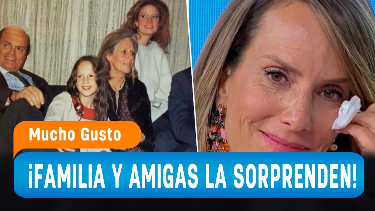 Padres, hermana y amigas hacen llorar a Diana con sus saludos - Mucho Gusto 2019