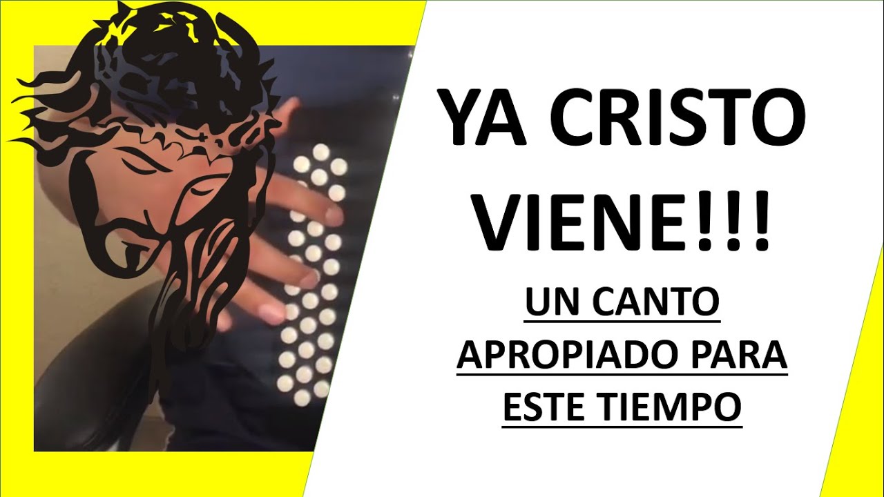 YA CRISTO VIENE ALEGRES DE TERAN INSTRUCCIONAL ACORDEON DE SOL