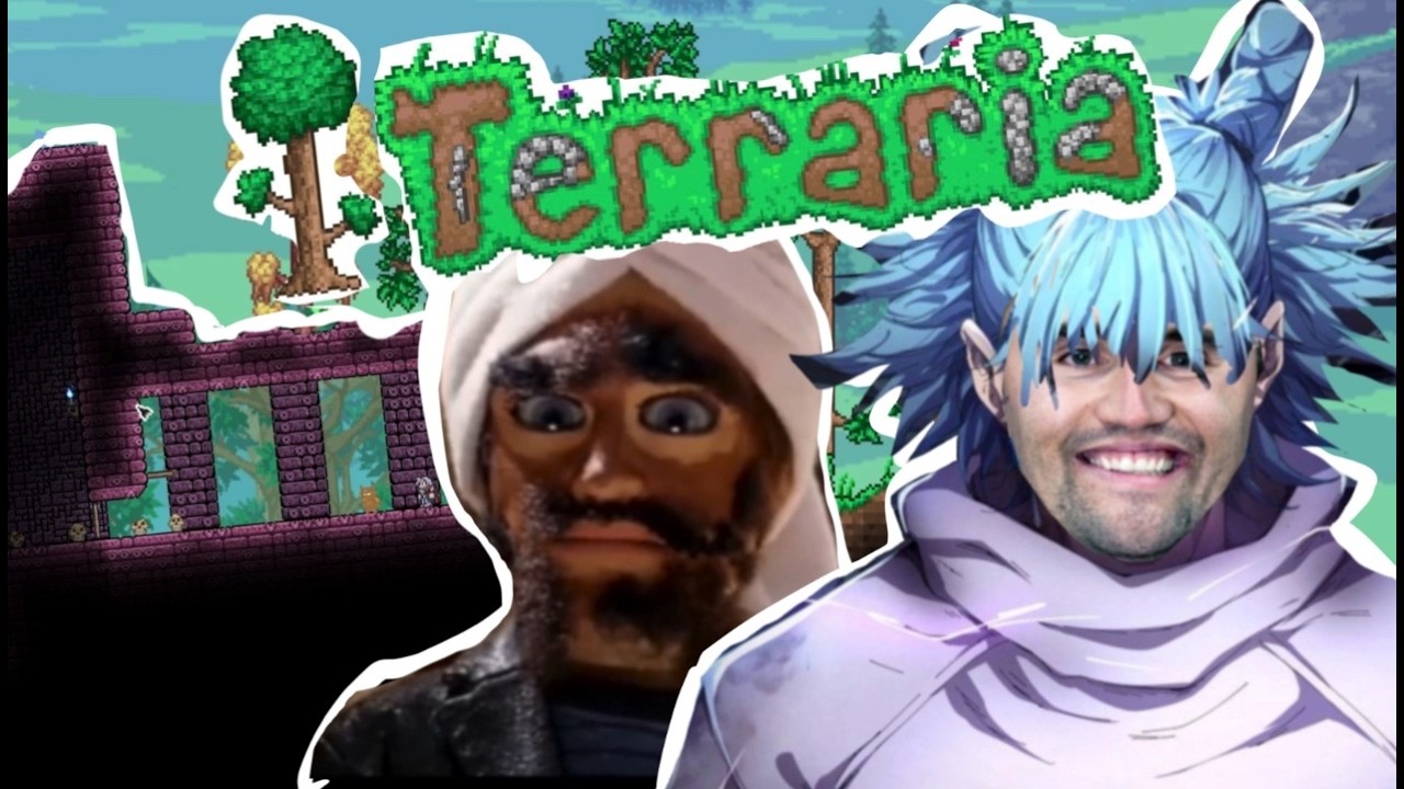 Terraria (Duel Dungeons seed) HARDCORE. featuring Kirkimo and Dirka Dirka