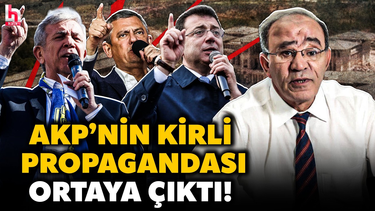 AKP KULİSLERİNDEN SIZDI! İmamoğlu, Yavaş ve Özel hakkında akılalmaz propaganda! Fikret Bila anlattı