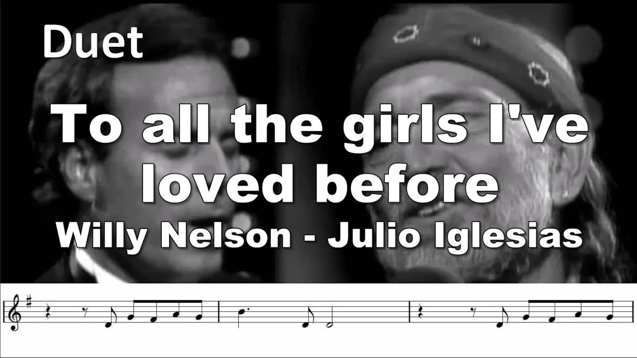 To all the girls I've loved before. Another great 2-Bb trumpet play-along.