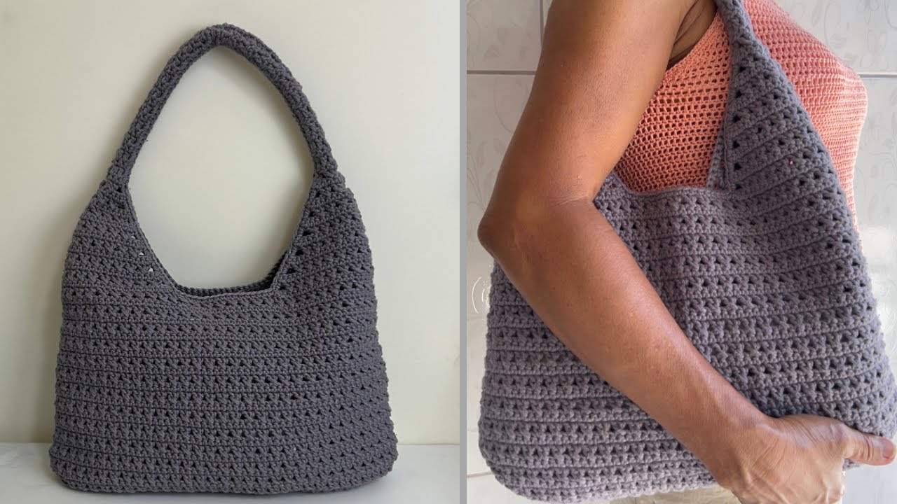 Bolsa de croch&ecirc; grande | Bolsa de croch&ecirc; praia | Bolsa de croch&ecirc; com barroco