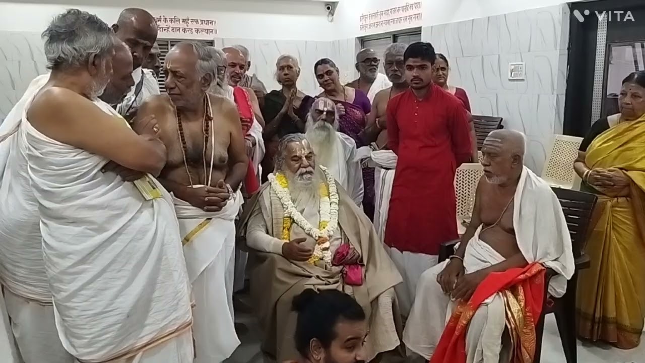 Mahant Gopal Das, chairperson Ayodhya Ram Mandir Trust, visits, TSGVR trust 88th year at Ayodhya 