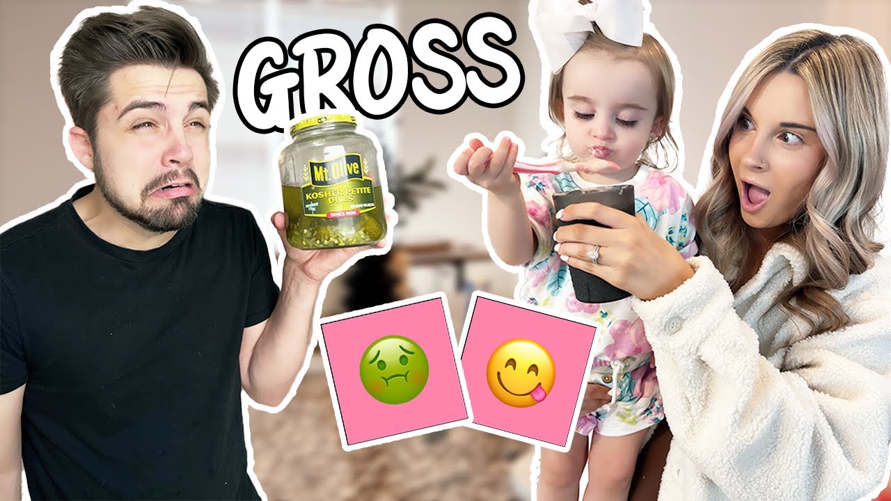 2 YEAR OLD DISGUSTING SMOOTHIE CHALLENGE