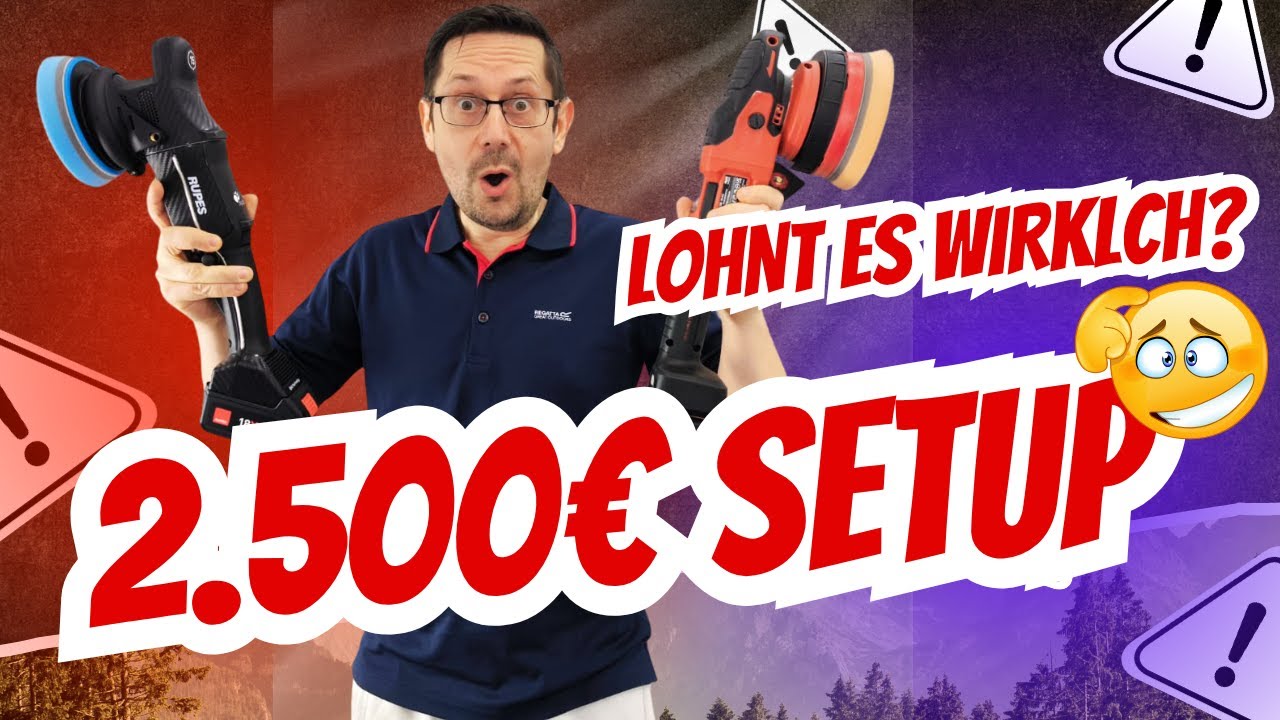 Mein 2.500 &euro; Poliermaschinen-Setup &ndash; was lohnt sich wirklich?