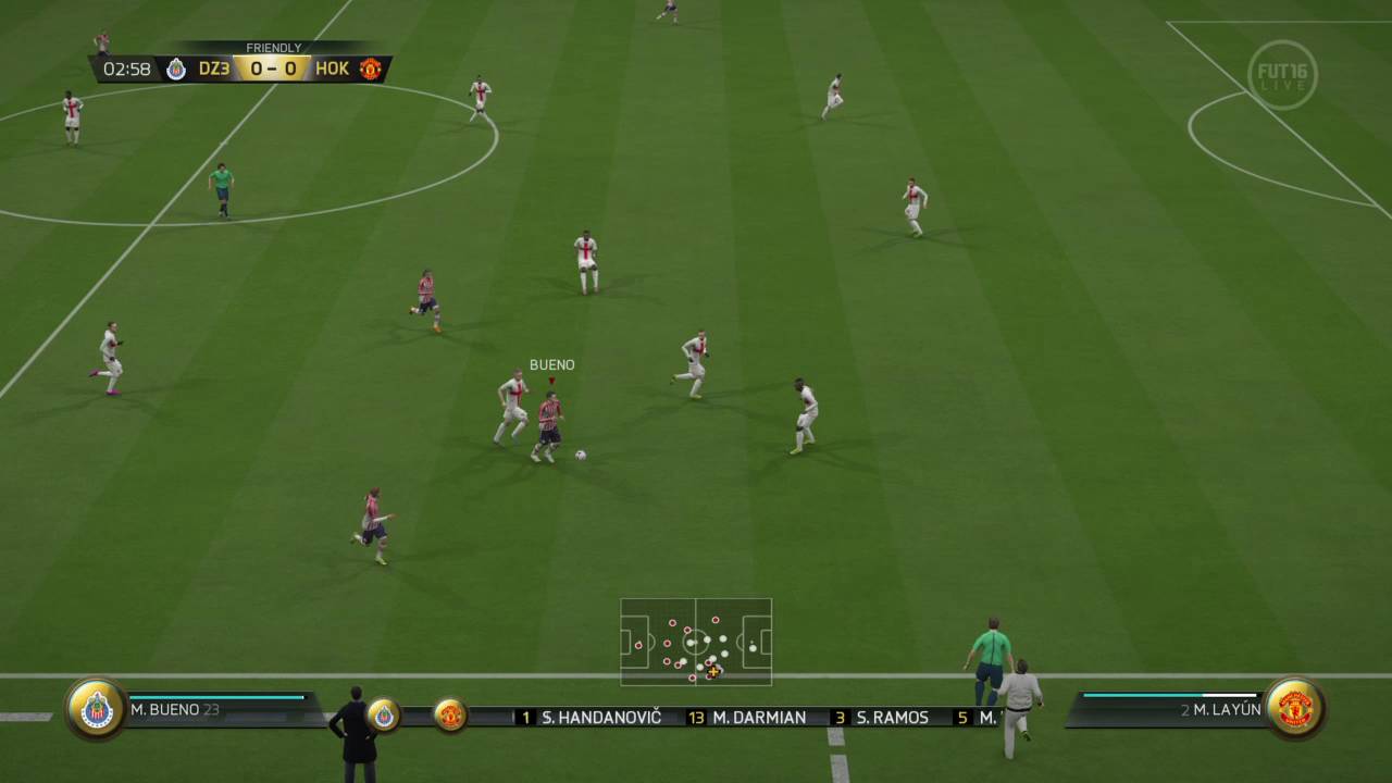 Chivas Great build up to Goal | Carlos Pena | FIFA 16