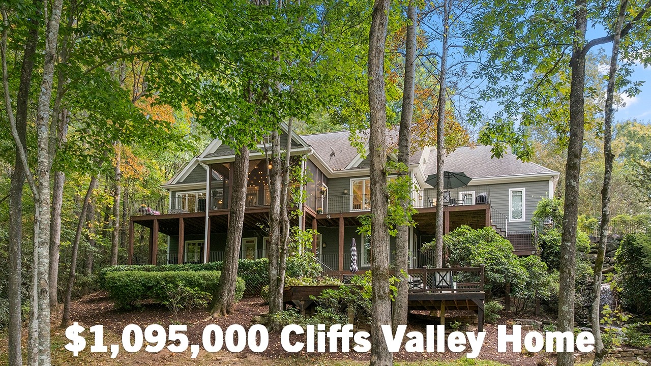 $1,095,000 Home In The Cliffs Valley Community In Travelers Rest, SC - Luxury Video Tour