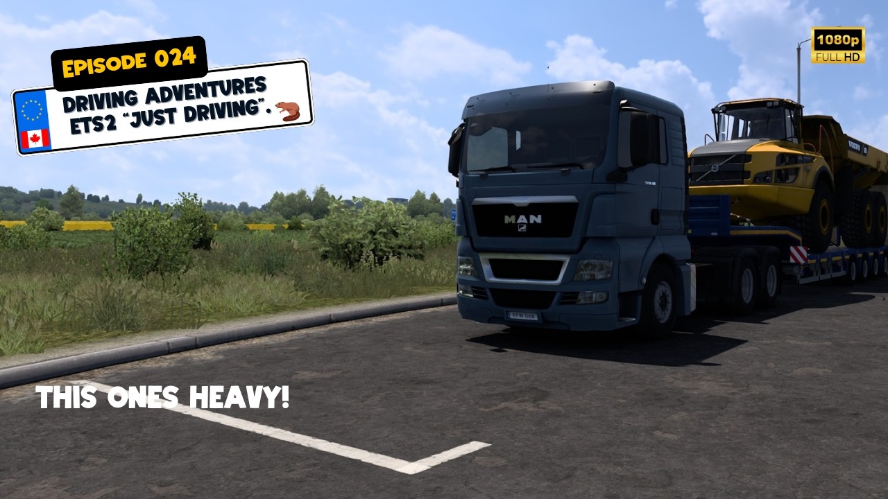 Let's bring an articulated hauler 3600 kms to Spain (NO COMMENTARY)