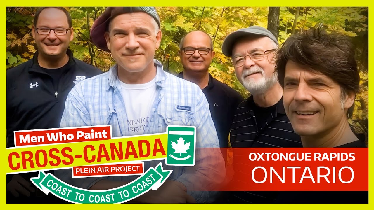 Men Who Paint: Oxtongue Rapids, ON
