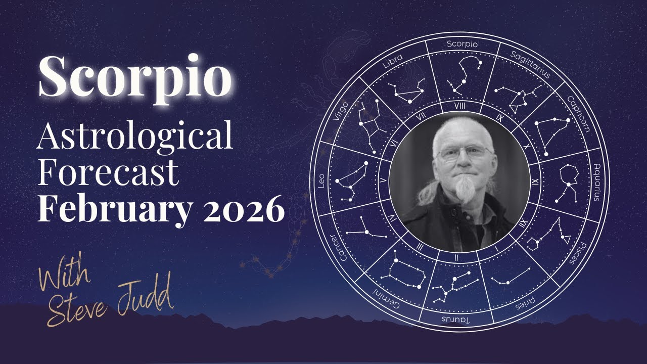 Гороскоп для Скорпиона на февраль 2026 года ♏ Ежемесячный астрологический прогноз от Стива Джадда