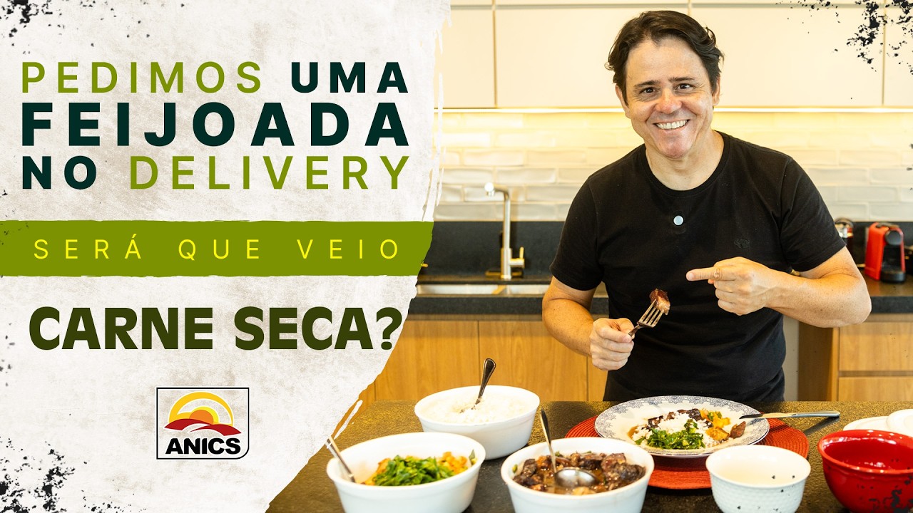 PEDIMOS FEIJOADA NO DELIVERY... SERÁ QUE VEIO CARNE SECA?