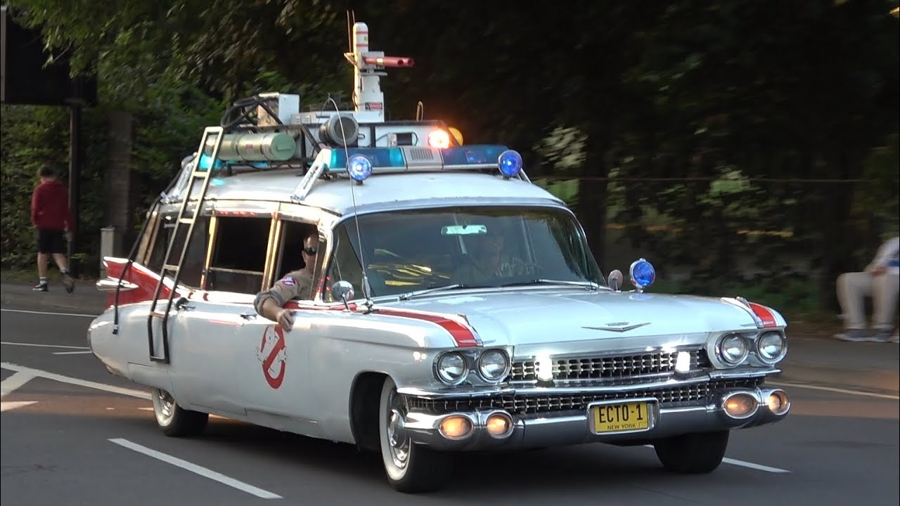 ECTO-1 | Ghostbusters roll round @ Redhill Car Cruise 2025