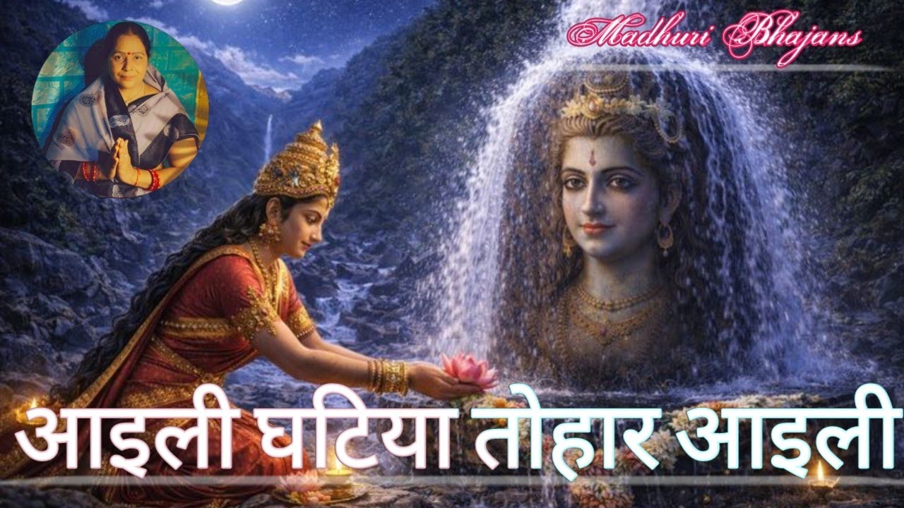 Madhuri Bhajans||आइली घटिया तोहार आइली||Ganga Maiya ka trending viral geet||#bhajan#shiv#geet#ganga🙏