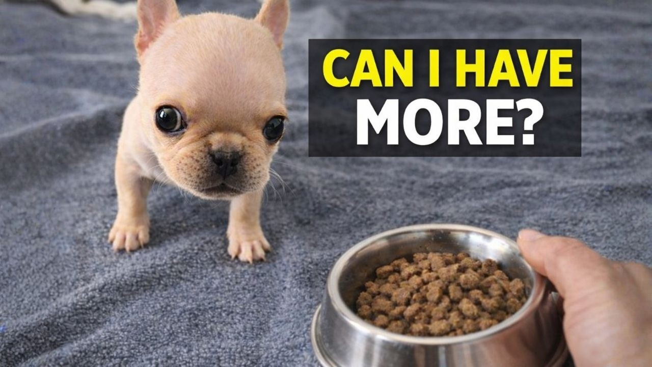 Tiny Frenchie Tries to Convince Mom for a Second Lunch — Too Cute to Refuse 😂🐶|Polar Bear Nick ep8