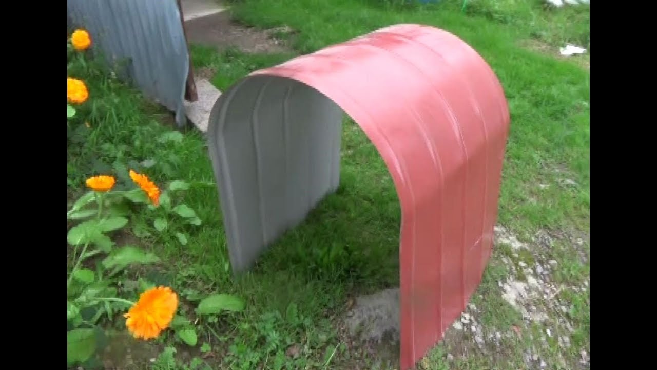 Finally! I Made A Corrugated Iron CURVING Machine That Works! (Yay!!)