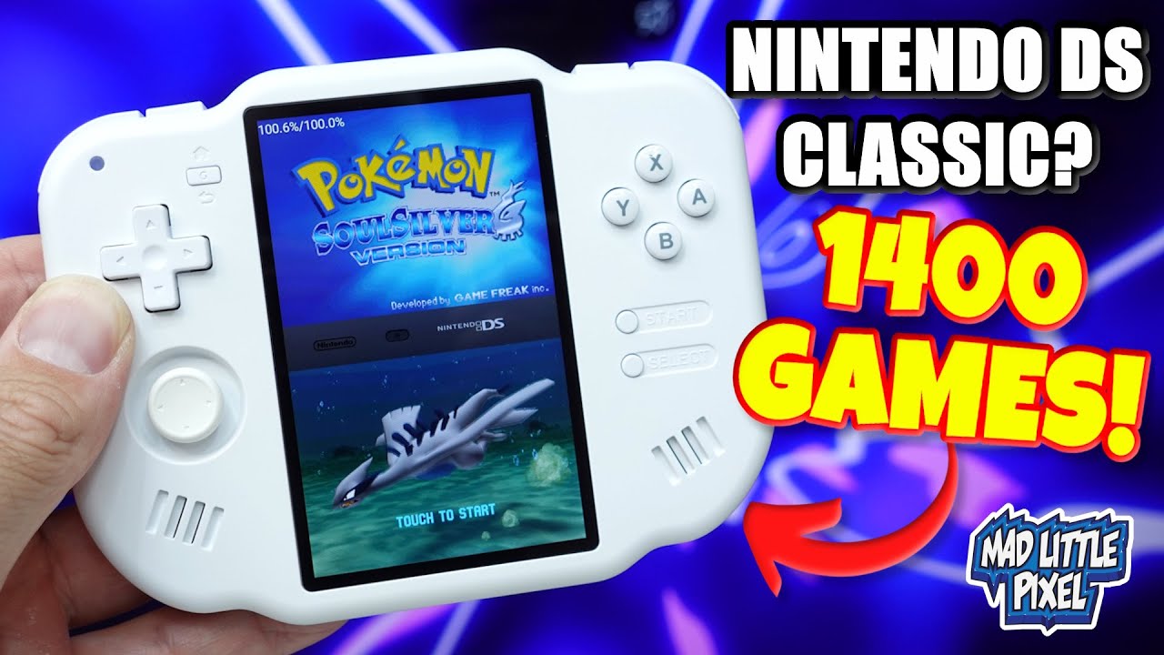 Китайская версия Nintendo DS Classic Edition! В ней есть ВСЕ игры!