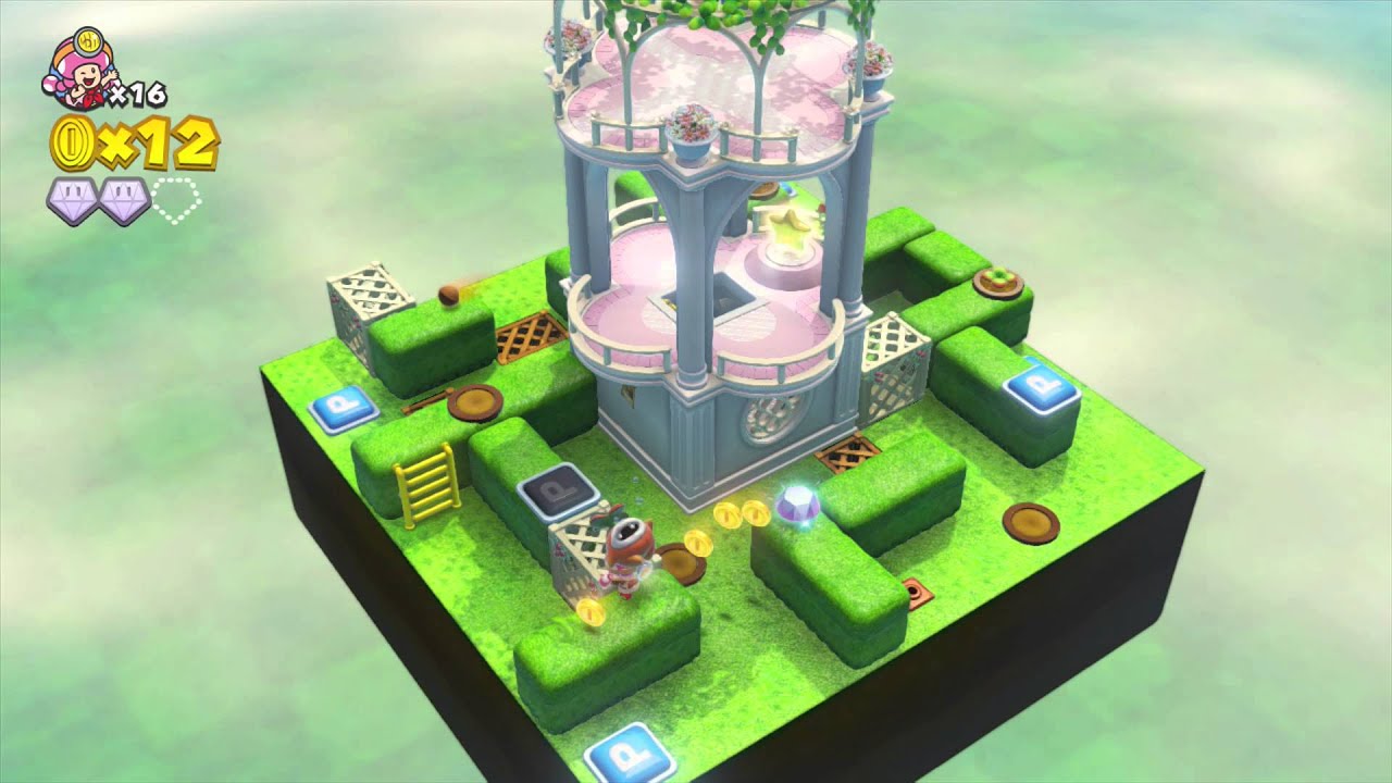 Captain Toad: Treasure Tracker ~ Episode 2 - Level 12: Up 'n' Down Terrace