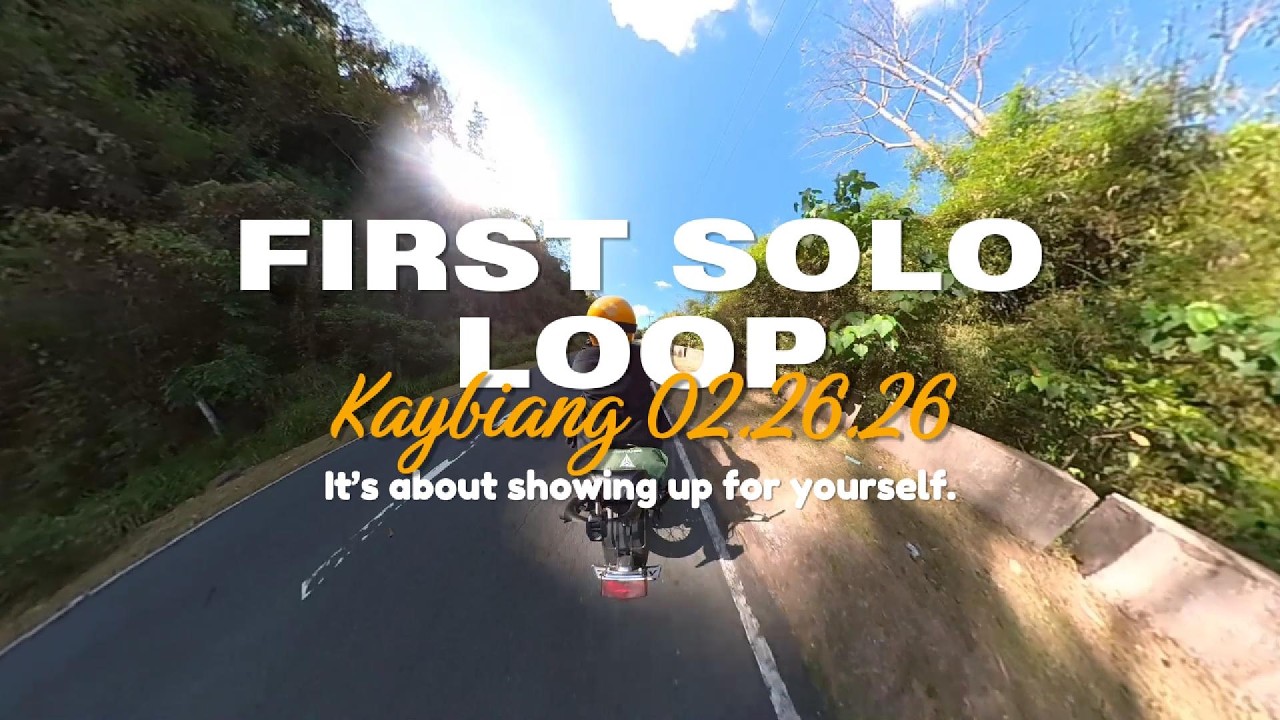 First Solo Ride to Kaybiang Loop! | Cainta to Kaybiang Tunnel Ride (Mental Reset Ride)